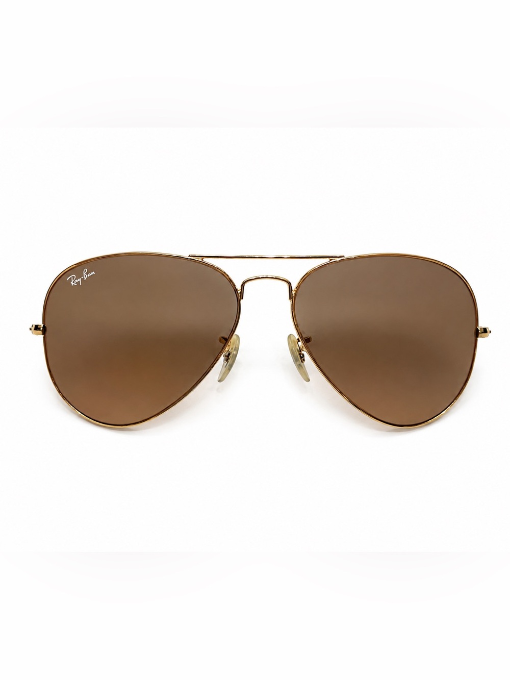 Ray-Ban Aviator Metal Sunglasses in Rose/Gold